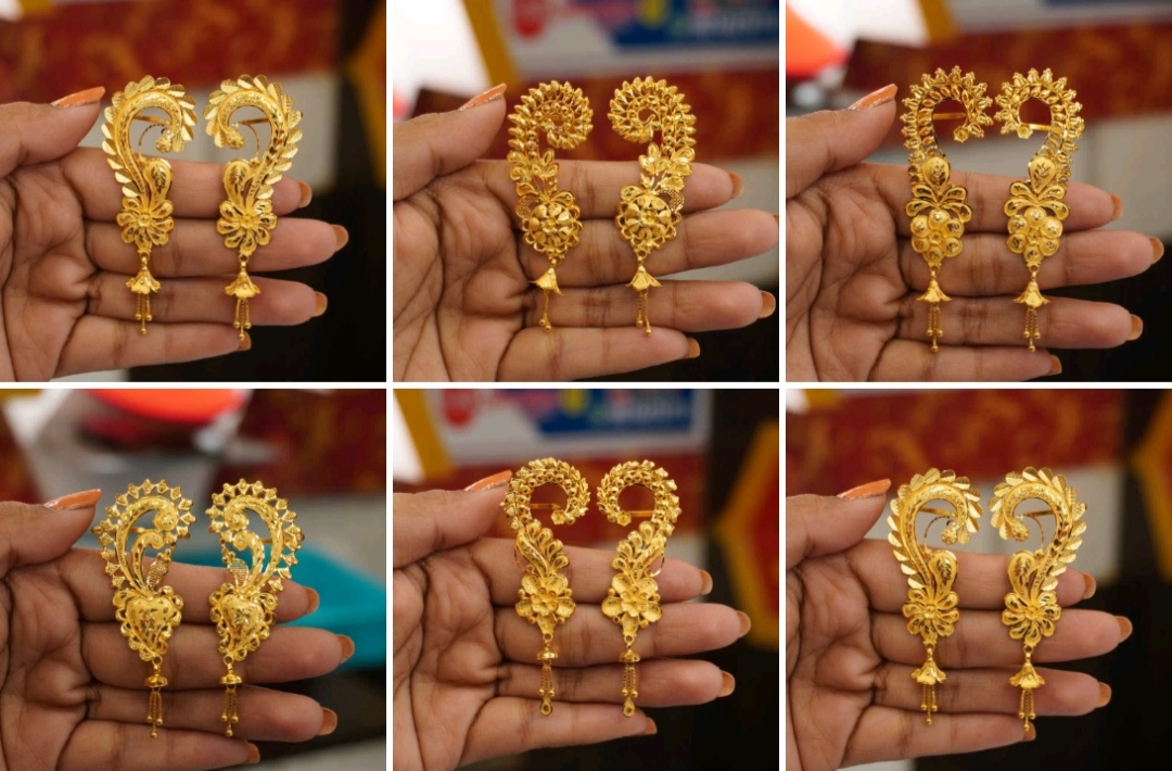 Latest gold jhumka collection in 2024