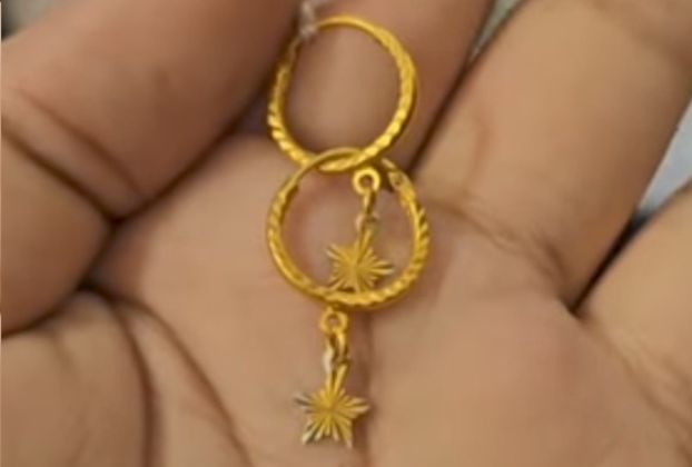 Star system earrings design