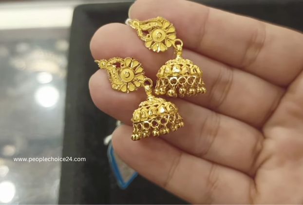 Own Timeless 21-Carat Gold Jhumka