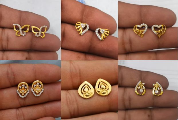 6+ Small Gold Earrings In 2025