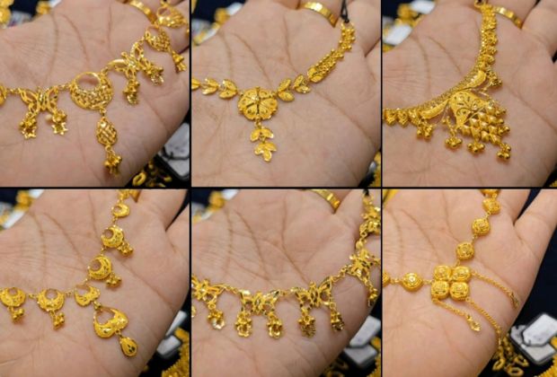 2.52 Gold Necklace Designs for Ladies