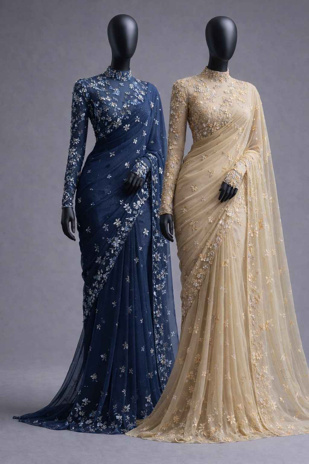 Designer Embroidered Saree