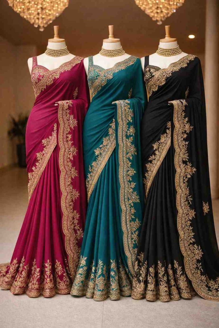 Luxury Designer Sarees in 2026: A Complete Guide to Premium Embroidered Sarees