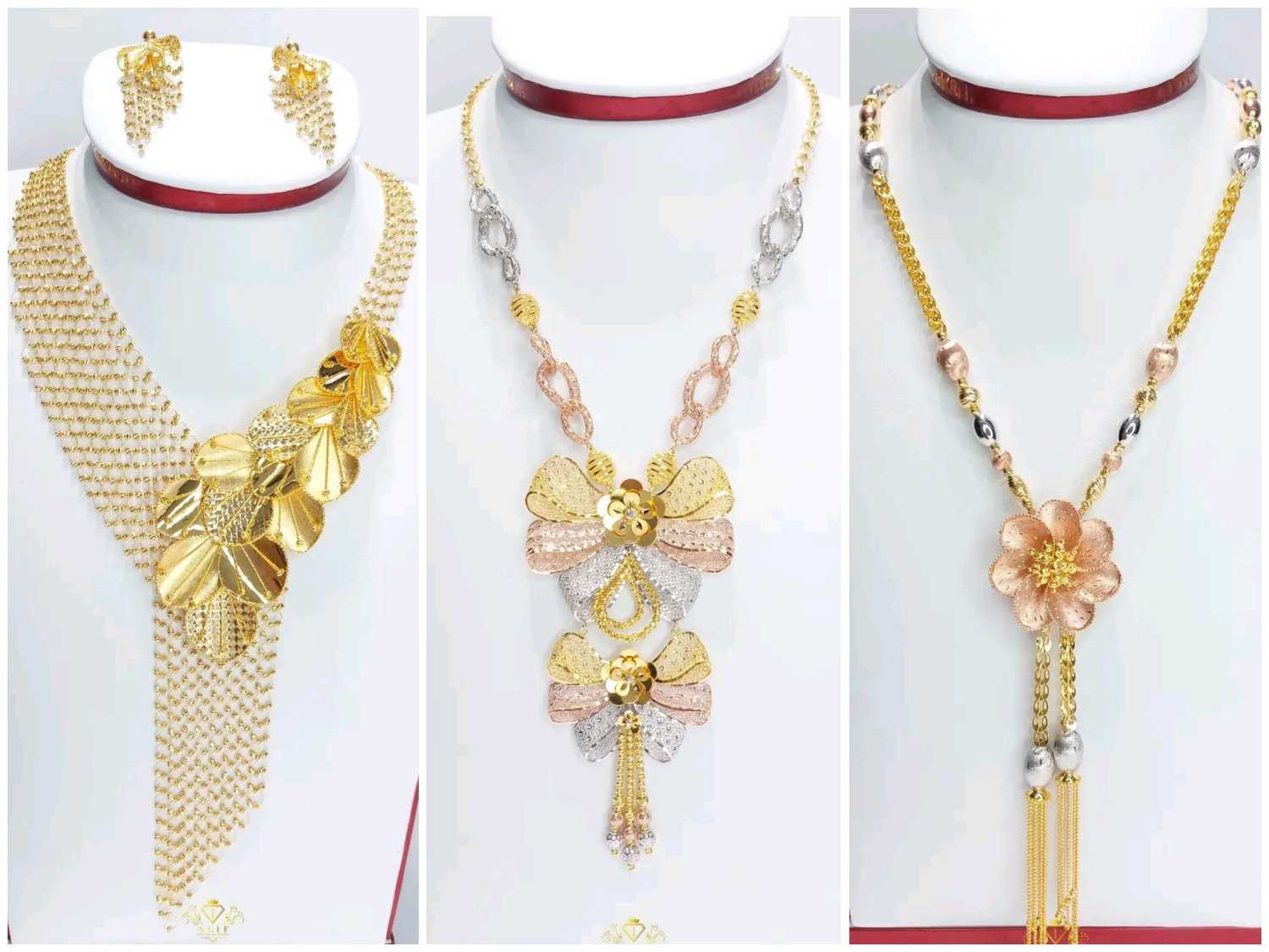 Long Gold Necklace Price