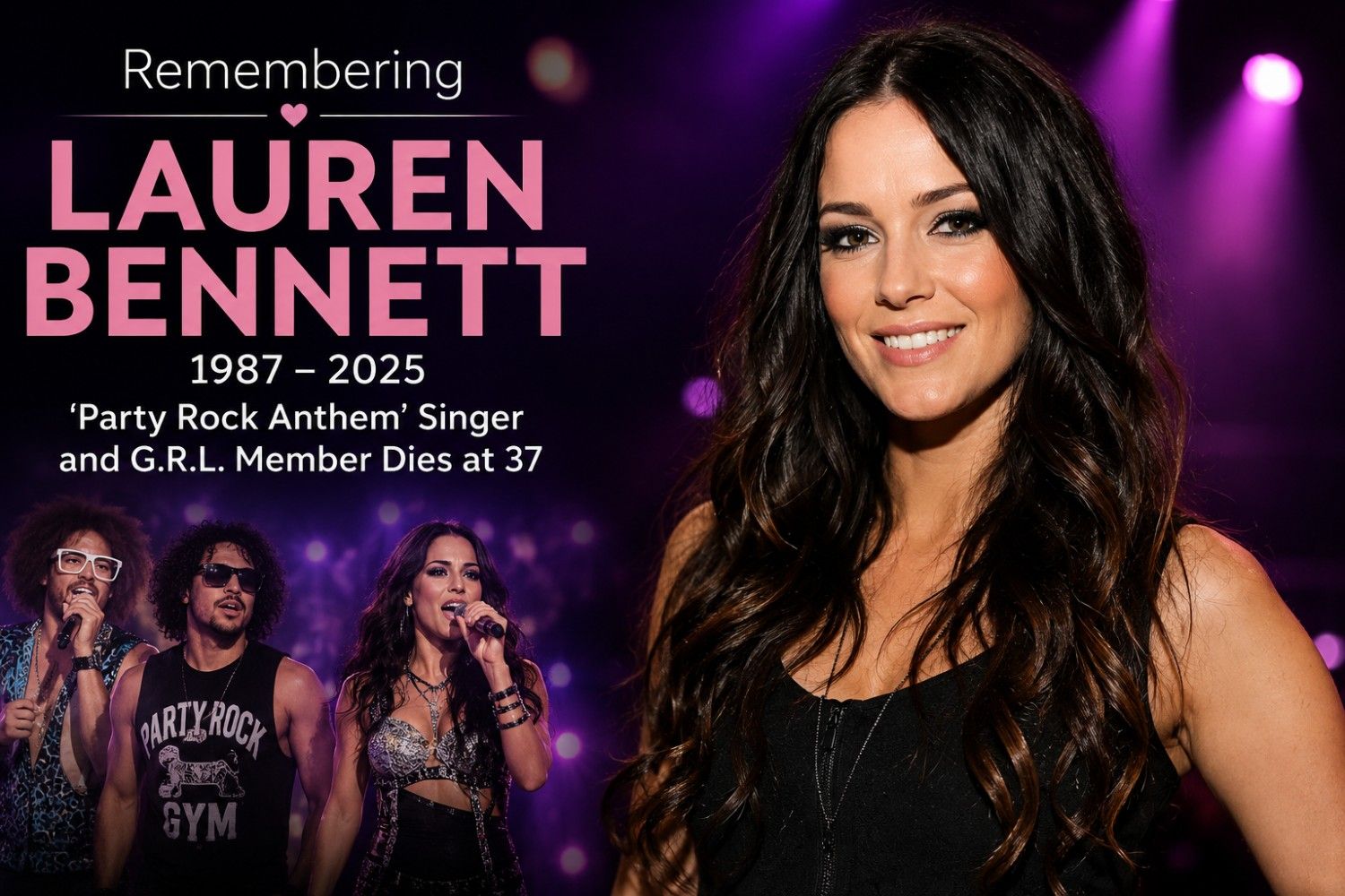 Lauren Bennett Remembered: ‘Party Rock Anthem’ Singer Dies at 37, Leaving Behind a Lasting Pop Legacy