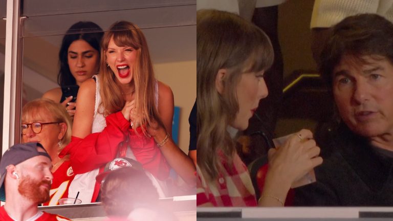 Taylor Swift and Travis Kelce